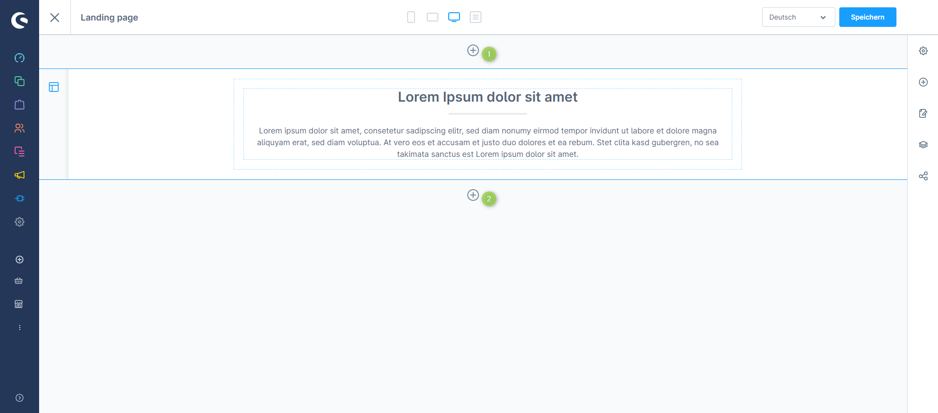 Add a CMS section