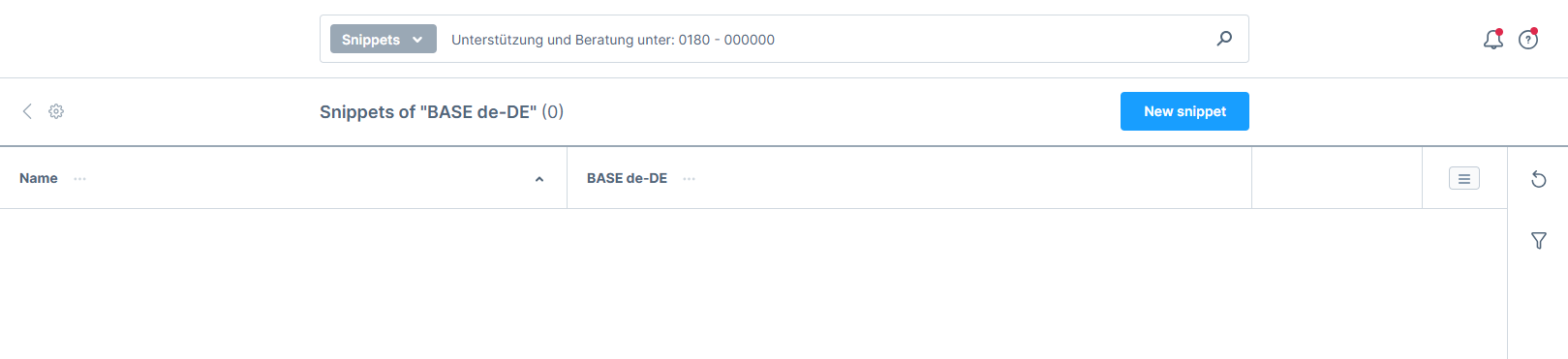Search for "Support and counselling via: 0180 - 000000"