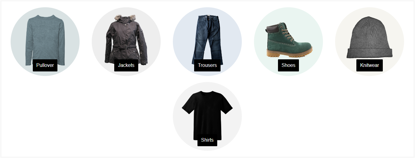 Column CSS classes in ThemeWare® CMS elements, figure 5